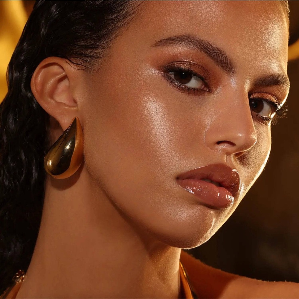 Natasha Denona NIB Golden Highlighter Trio Palette - Pearl/SunGlow/Bronze - Picture 3 of 7